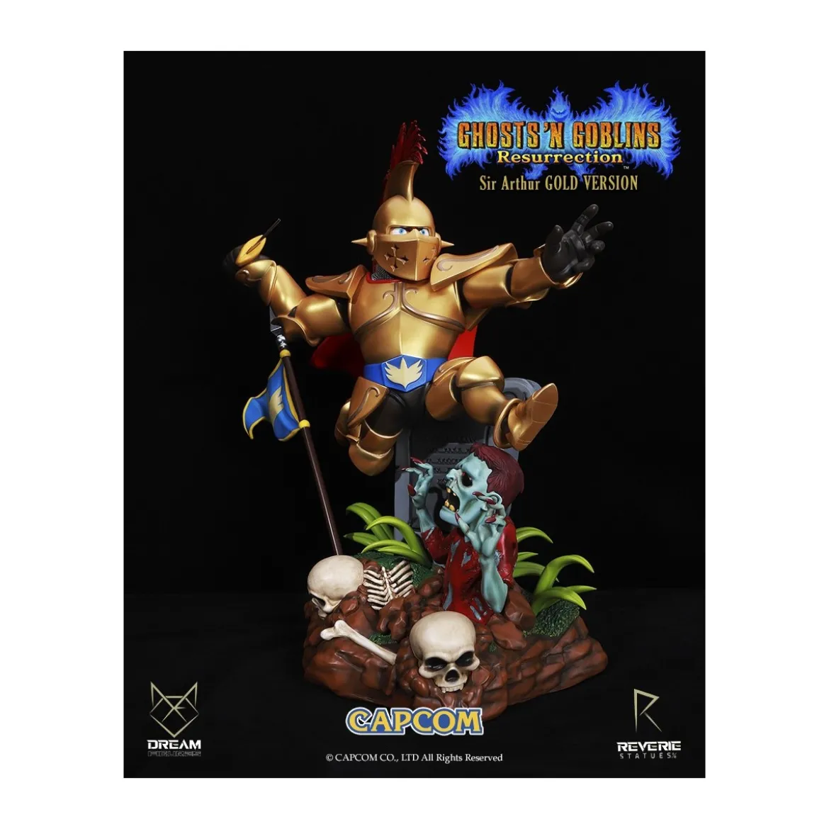 Dream Figures - Sir Arthur Gold Armor - Ghost 'n Goblins Resurrection
