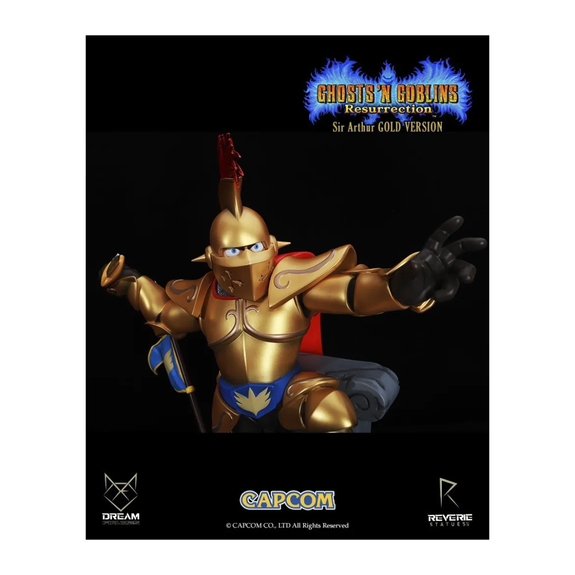 Dream Figures - Sir Arthur Gold Armor - Ghost 'n Goblins Resurrection