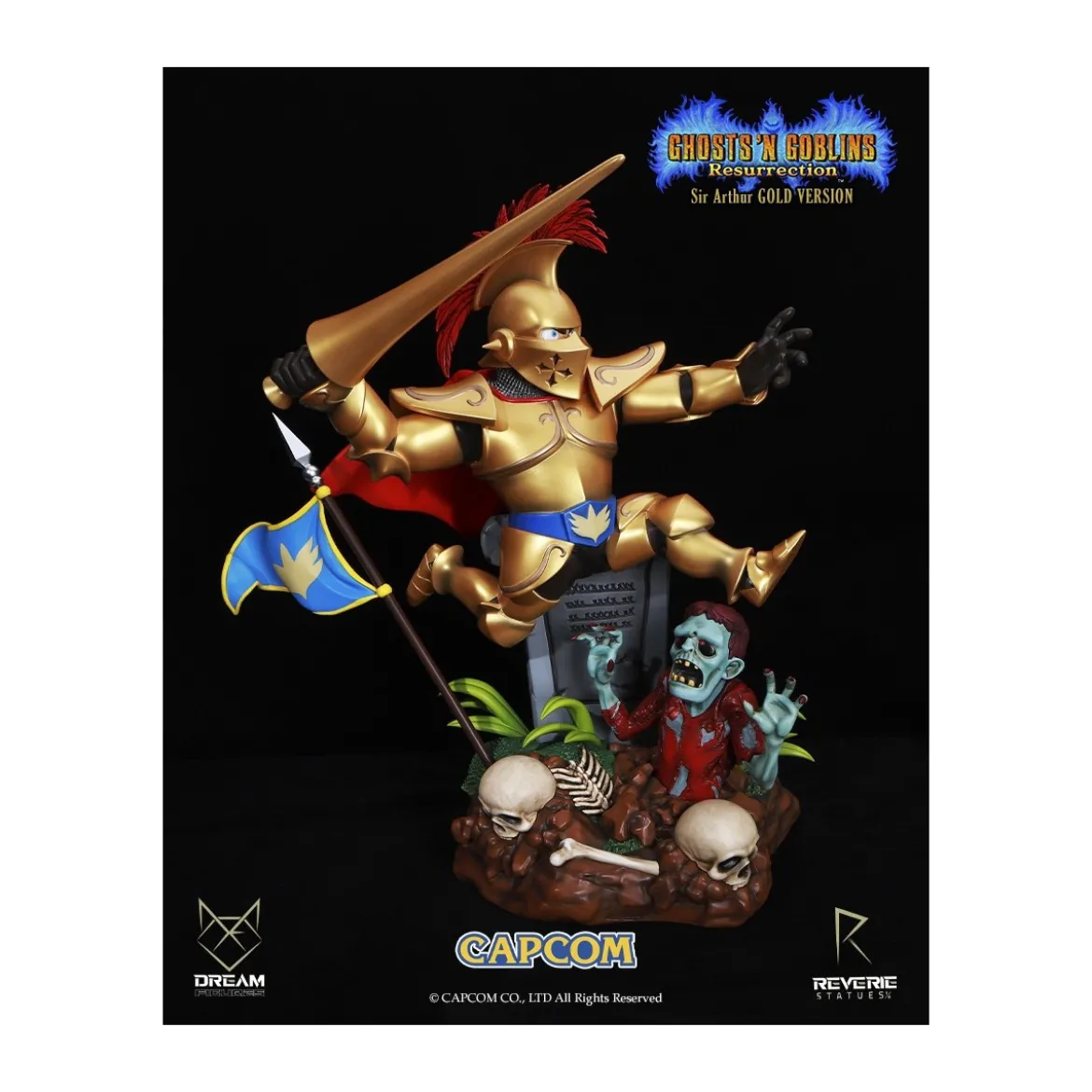 Dream Figures - Sir Arthur Gold Armor - Ghost 'n Goblins Resurrection