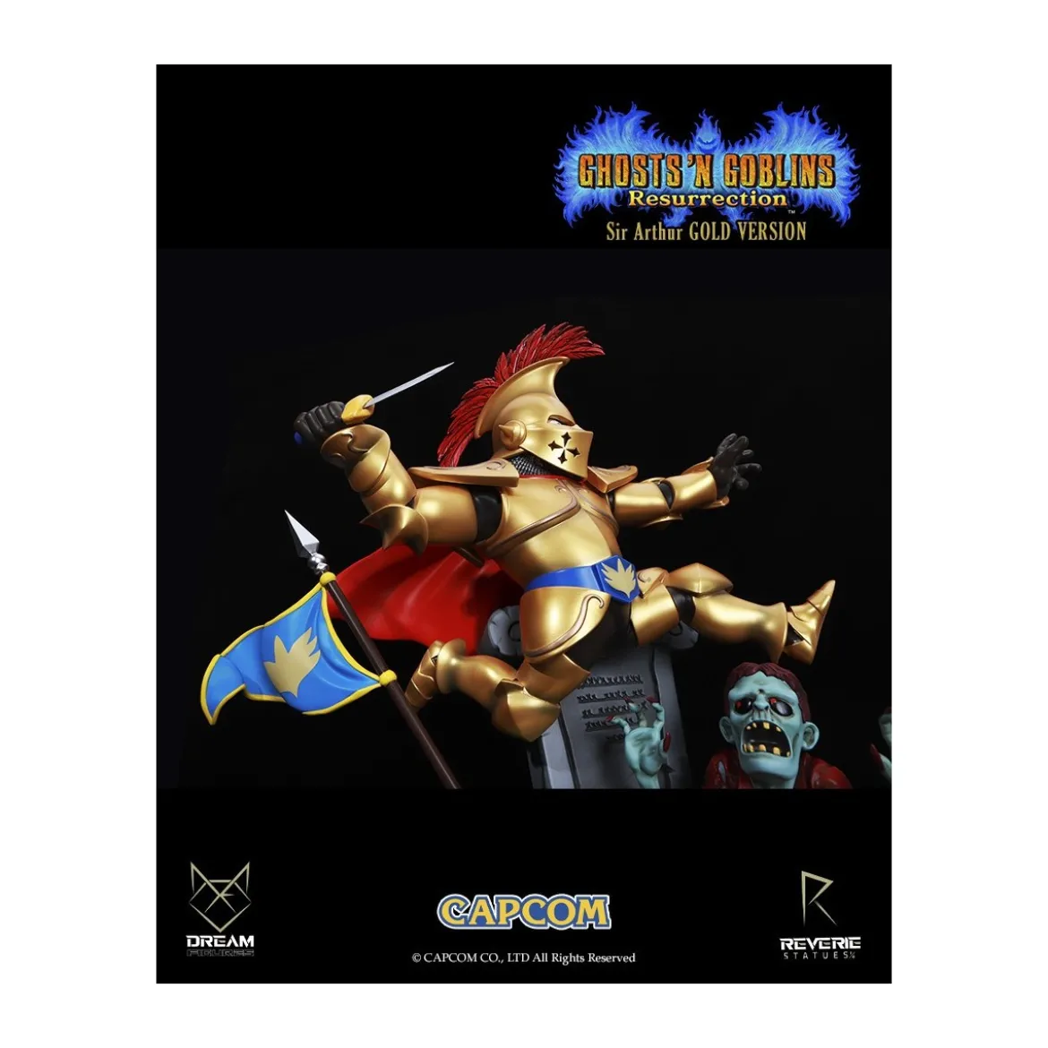 Dream Figures - Sir Arthur Gold Armor - Ghost 'n Goblins Resurrection