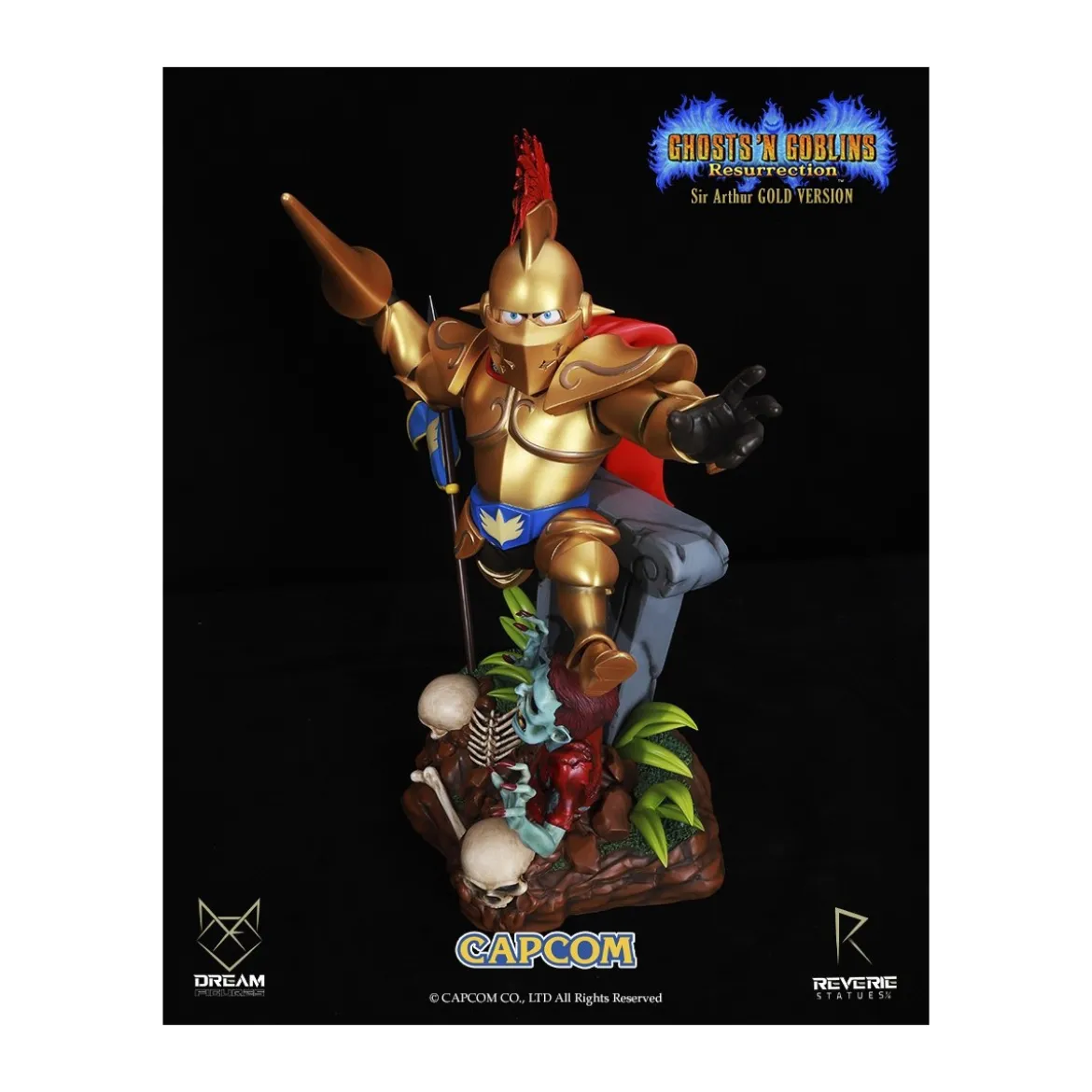 Dream Figures - Sir Arthur Gold Armor - Ghost 'n Goblins Resurrection