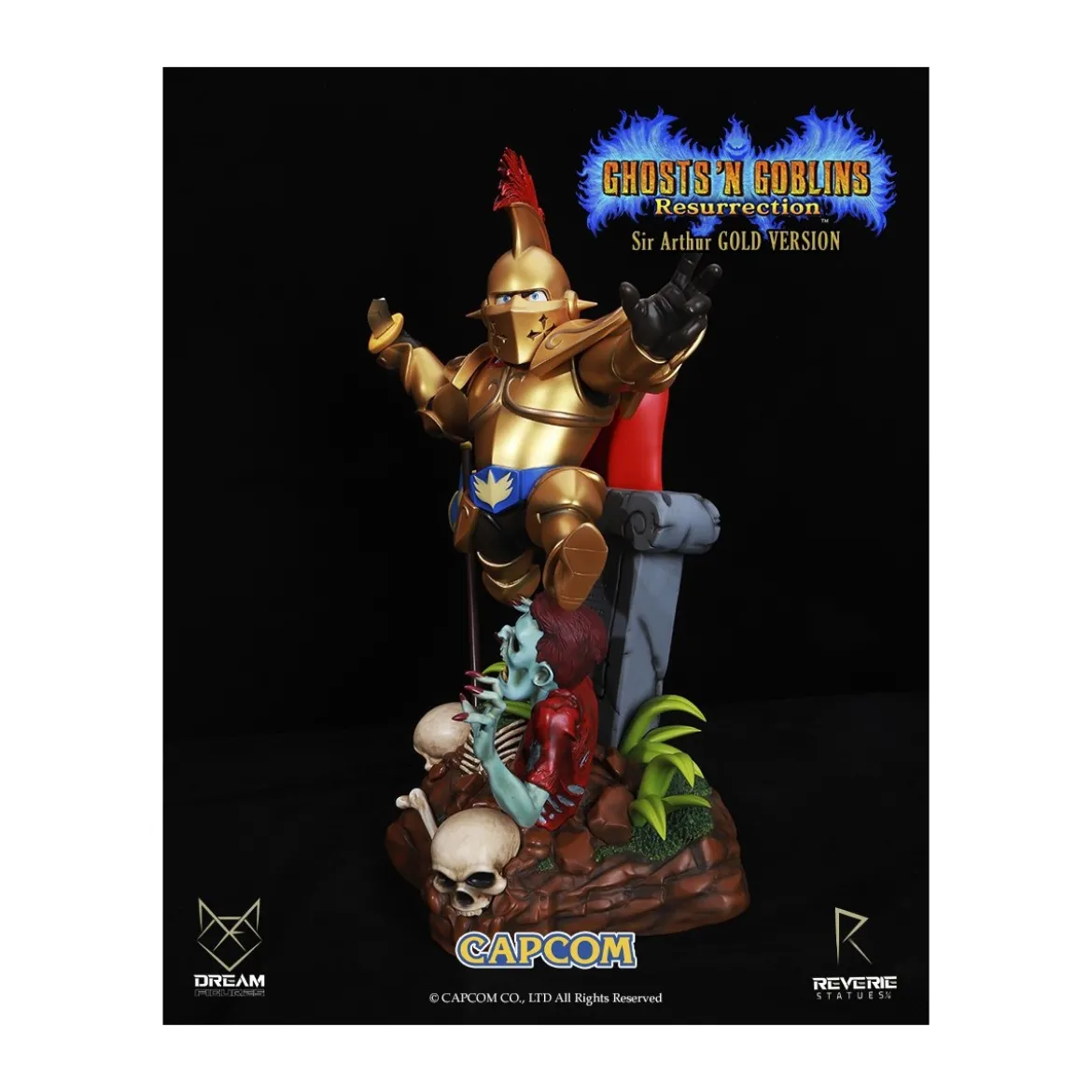 Dream Figures - Sir Arthur Gold Armor - Ghost 'n Goblins Resurrection