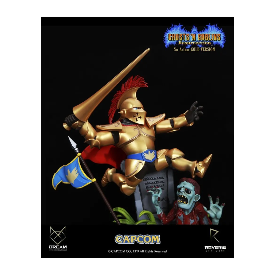 Dream Figures - Sir Arthur Gold Armor - Ghost 'n Goblins Resurrection