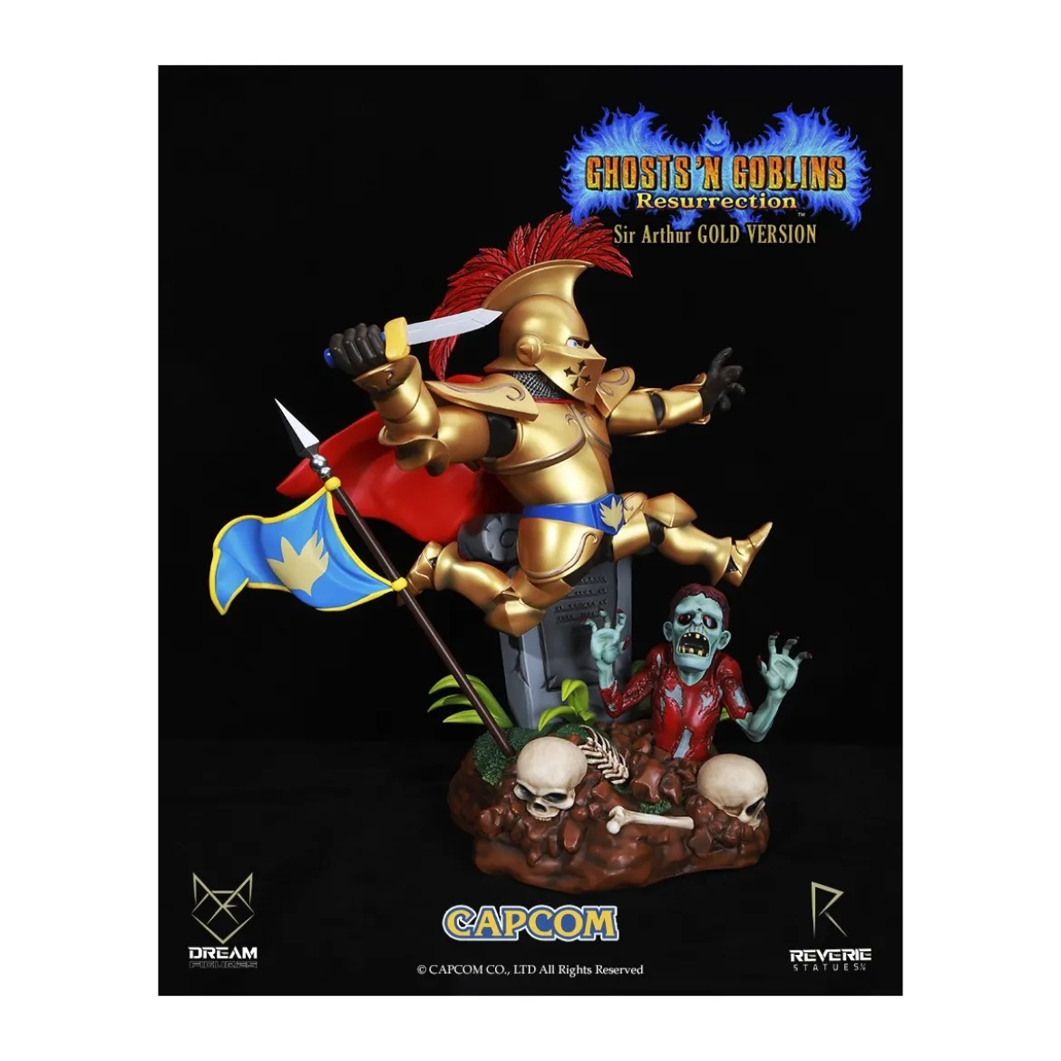 Dream Figures - Sir Arthur Gold Armor - Ghost 'n Goblins Resurrection