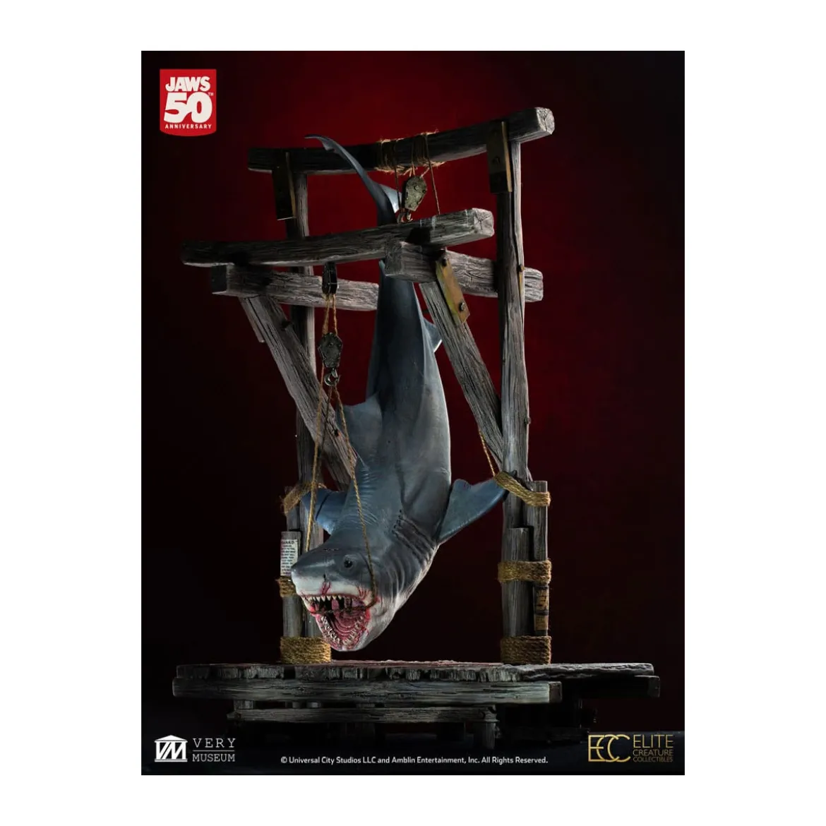 ECC Elite Creature Collectibles - Les Dents de la mer 1/12 - Jaws