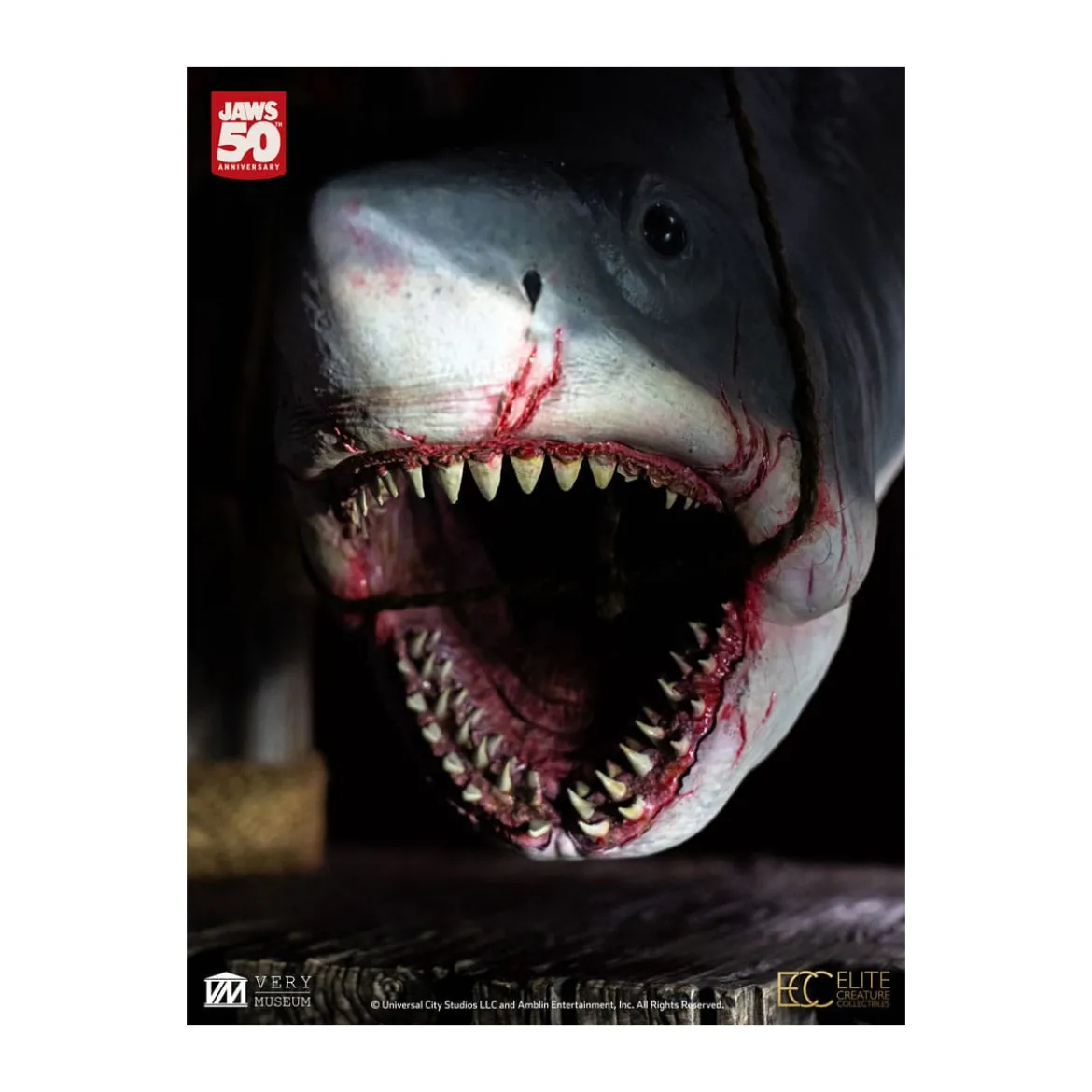 ECC Elite Creature Collectibles - Les Dents de la mer 1/12 - Jaws