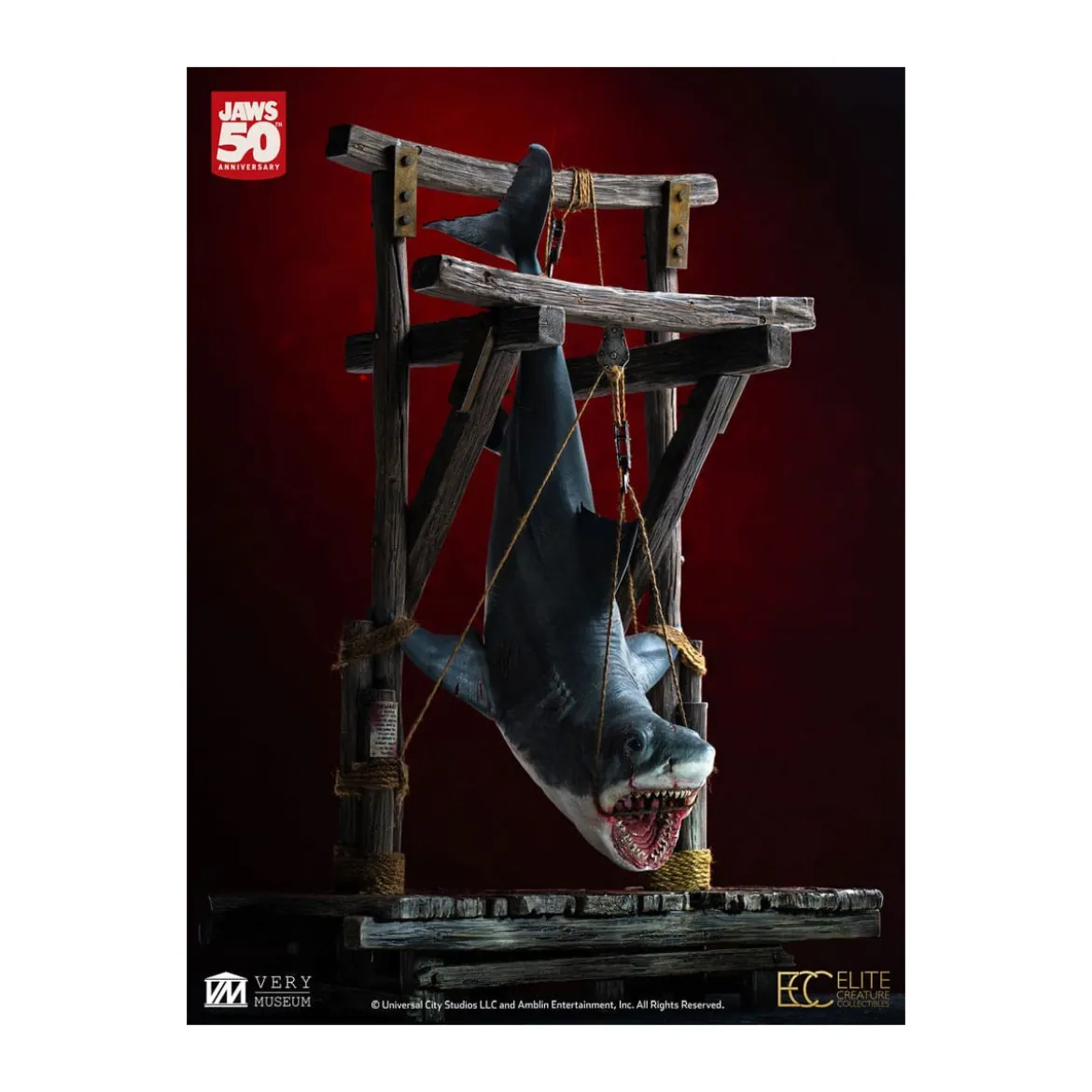 ECC Elite Creature Collectibles - Les Dents de la mer 1/12 - Jaws
