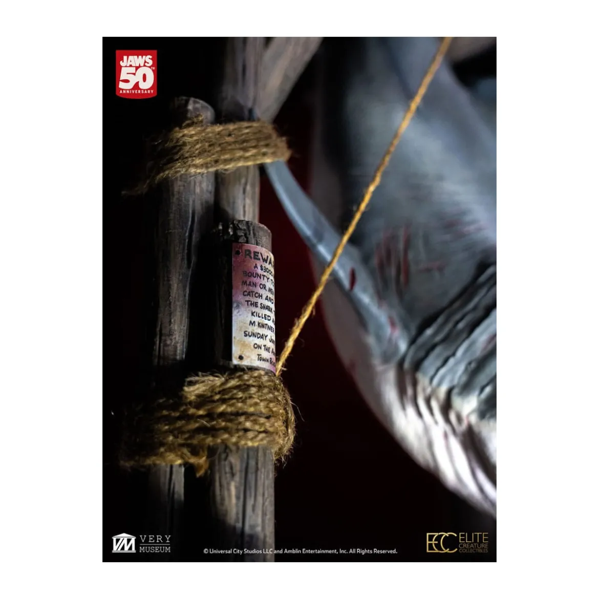 ECC Elite Creature Collectibles - Les Dents de la mer 1/12 - Jaws