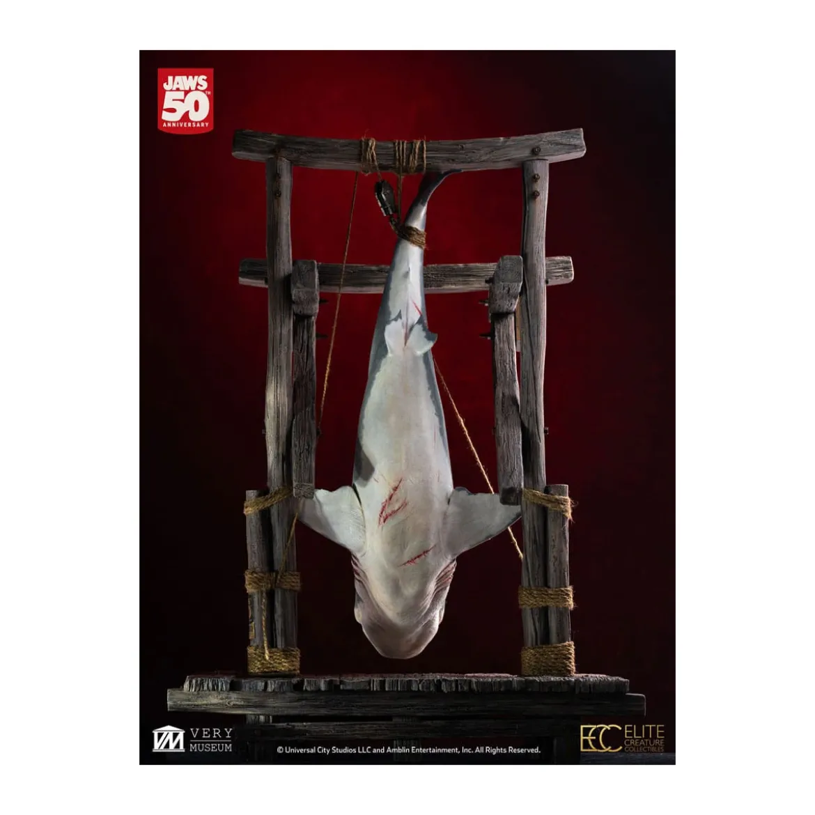 ECC Elite Creature Collectibles - Les Dents de la mer 1/12 - Jaws