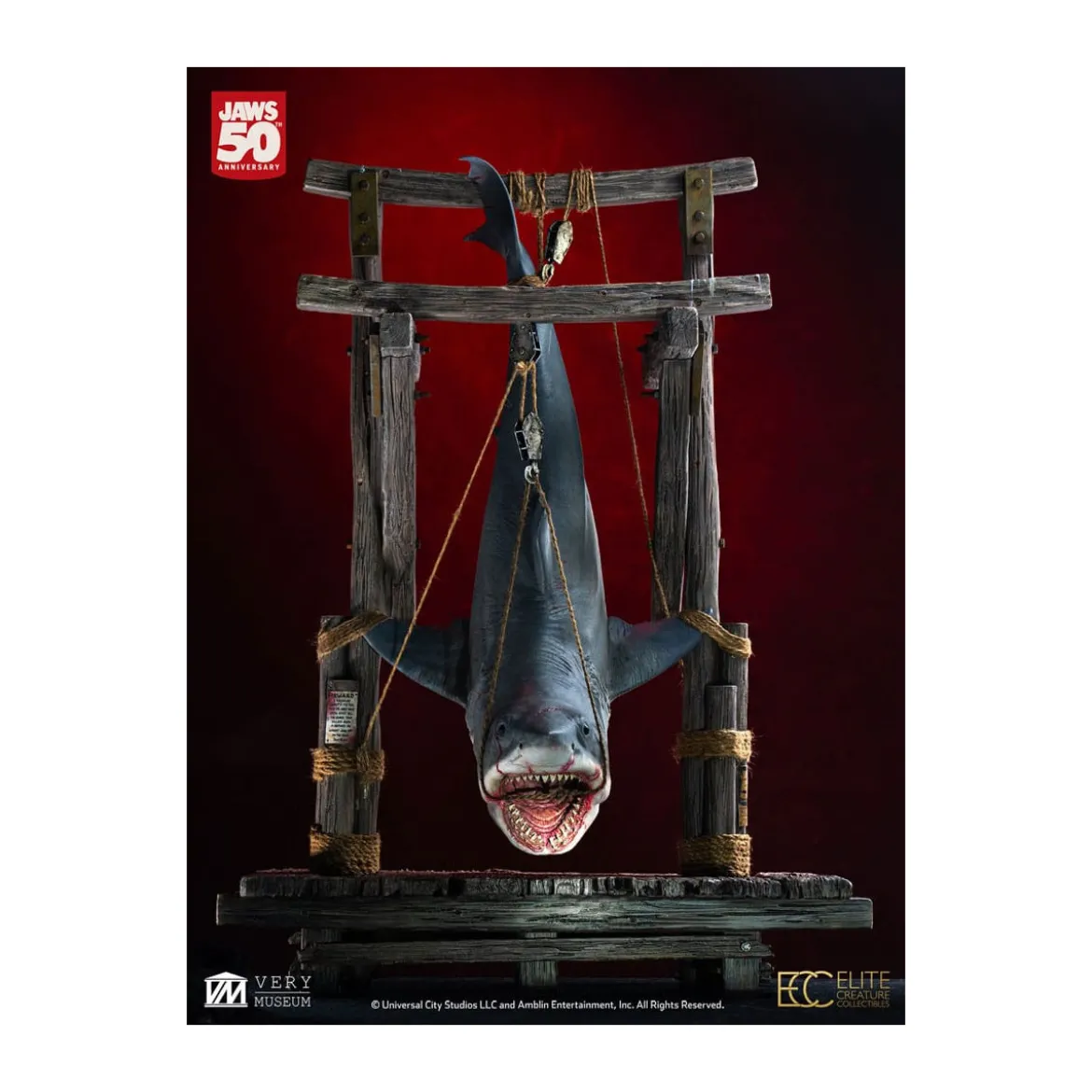 ECC Elite Creature Collectibles - Les Dents de la mer 1/12 - Jaws