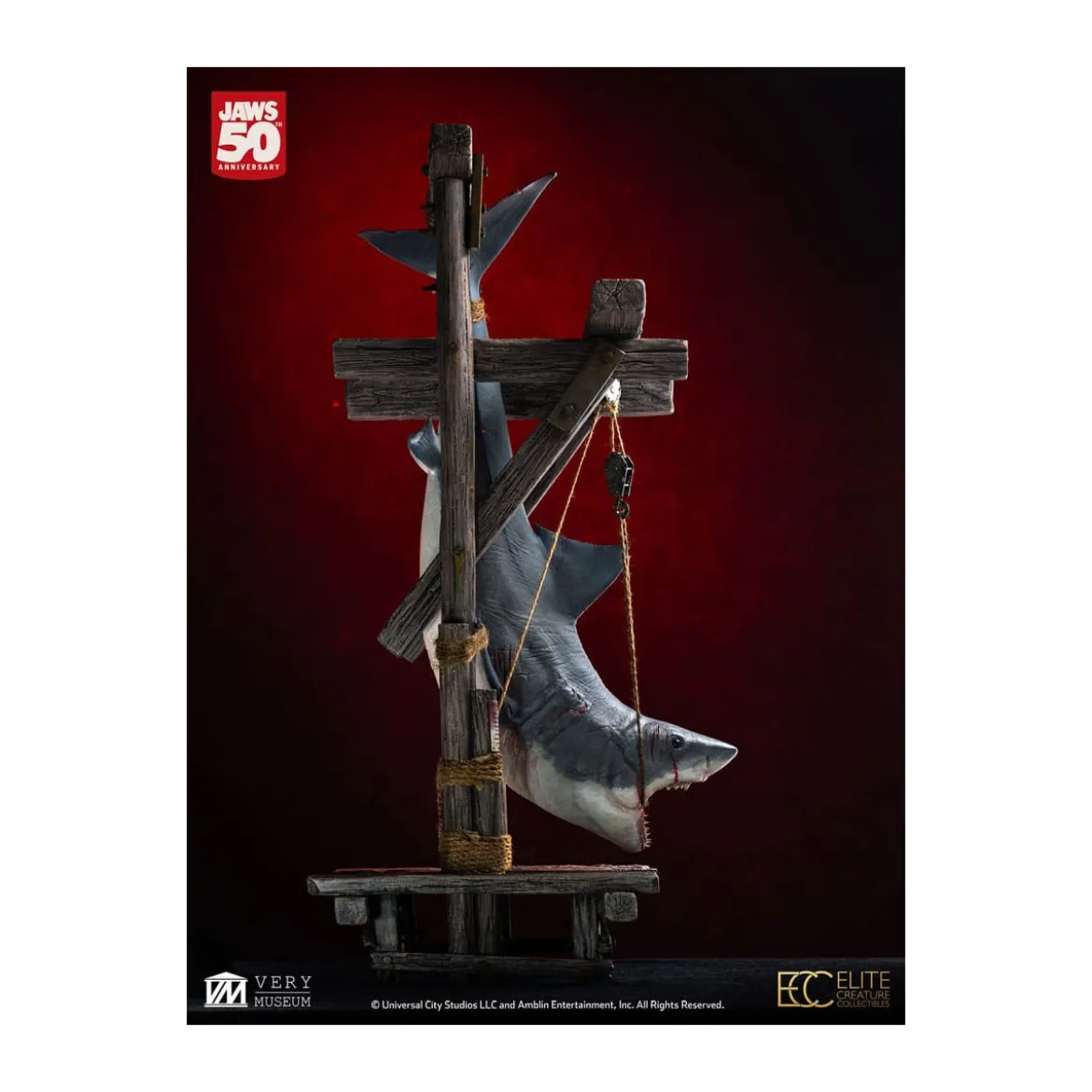 ECC Elite Creature Collectibles - Les Dents de la mer 1/12 - Jaws
