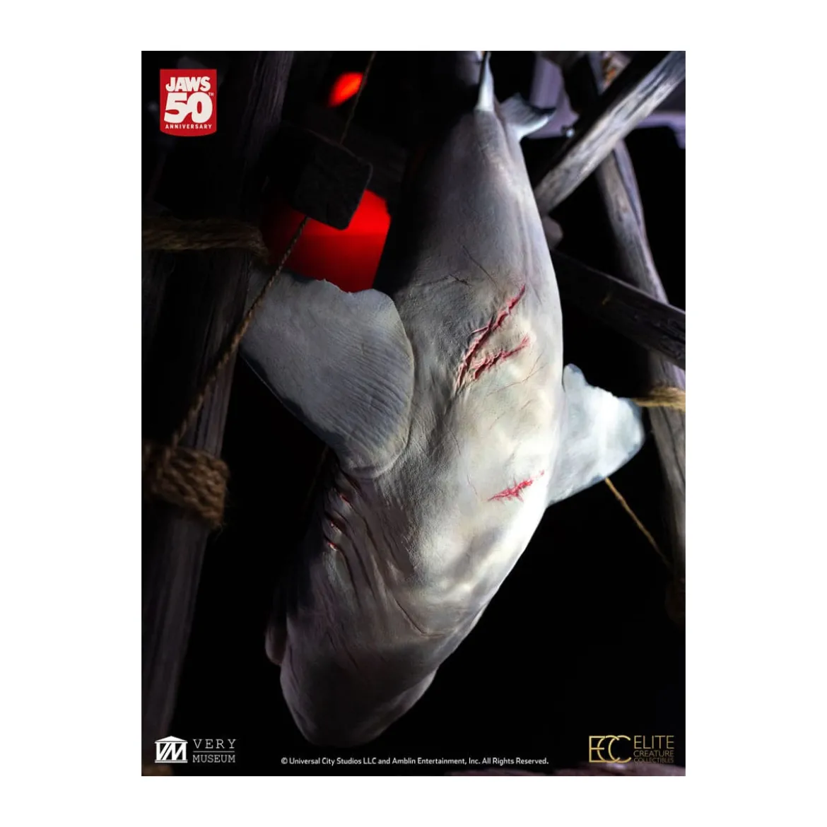 ECC Elite Creature Collectibles - Les Dents de la mer 1/12 - Jaws
