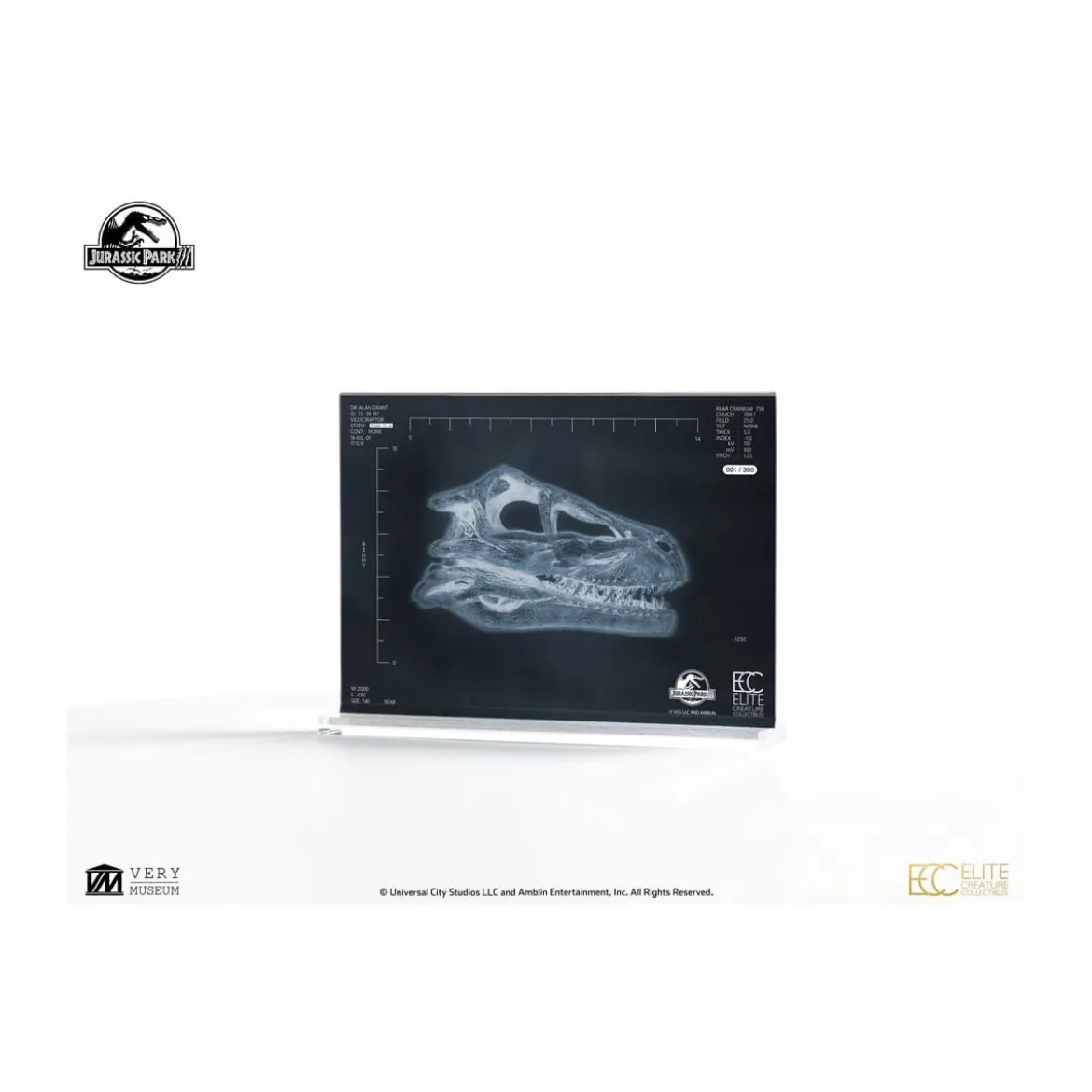 ECC Elite Creature Collectibles - Jurassic Park 3 Velociraptor Resonance Chamber 1/1