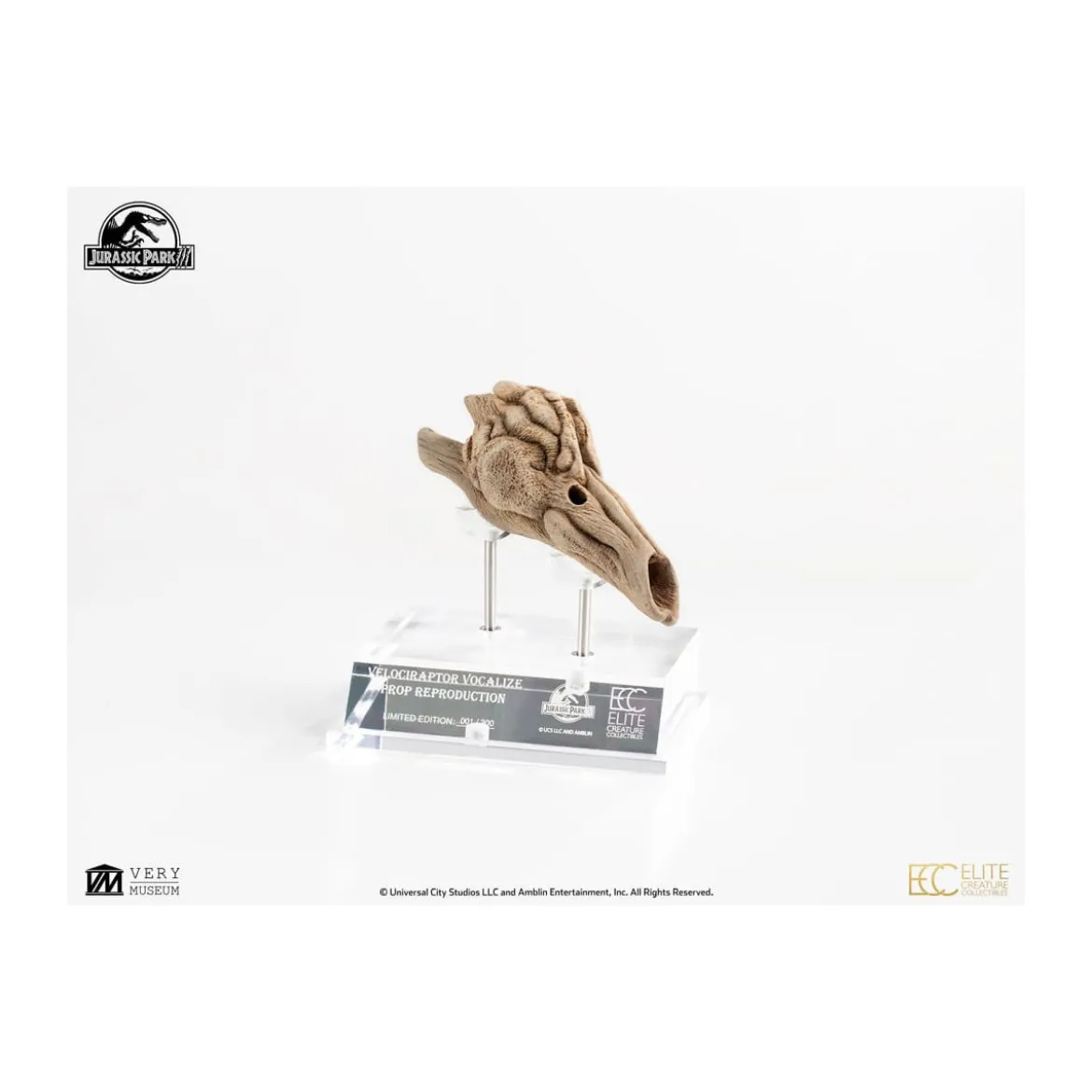 ECC Elite Creature Collectibles - Jurassic Park 3 Velociraptor Resonance Chamber 1/1
