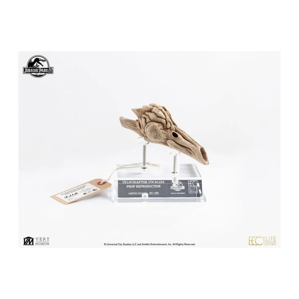 ECC Elite Creature Collectibles - Jurassic Park 3 Velociraptor Resonance Chamber 1/1