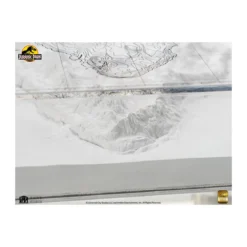 ECC Elite Creature Collectibles - Jurassic Park Carte topographique Isla Nublar