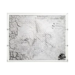ECC Elite Creature Collectibles - Jurassic Park 3 Carte des fouilles Vélociraptor