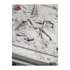 ECC Elite Creature Collectibles - Jurassic Park 3 Carte des fouilles Vélociraptor
