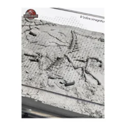 ECC Elite Creature Collectibles - Jurassic Park 3 Carte des fouilles Vélociraptor