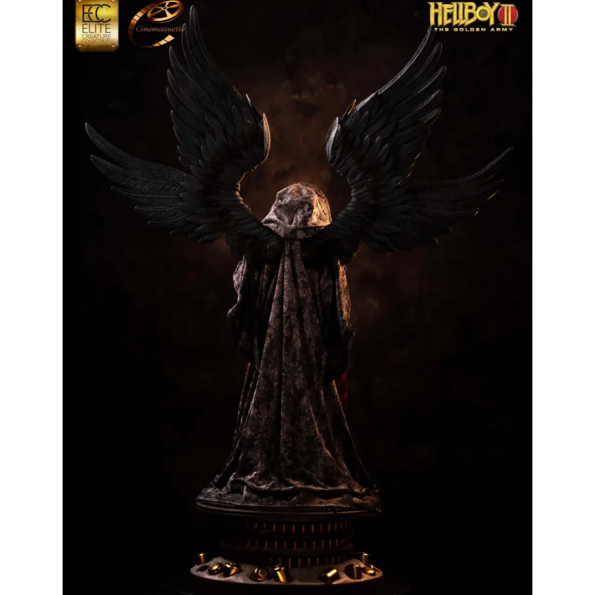 ECC Hellboy II : Les Légions d'or maudites statuette Maquette 1/3 Angel of Death 136 cm