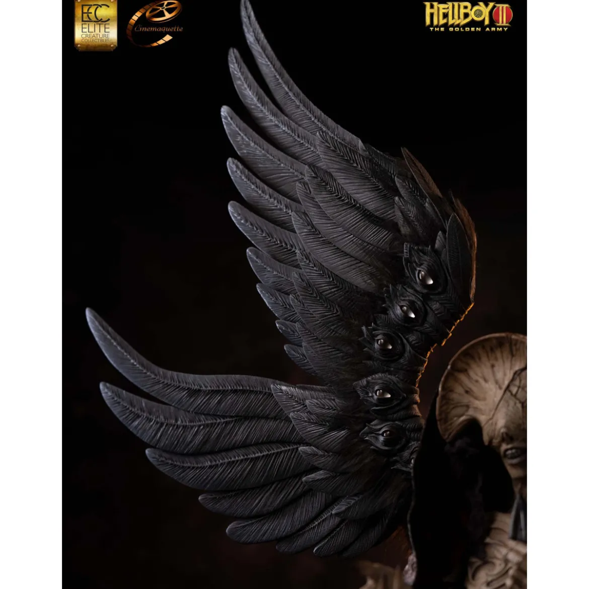 ECC Hellboy II : Les Légions d'or maudites statuette Maquette 1/3 Angel of Death 136 cm