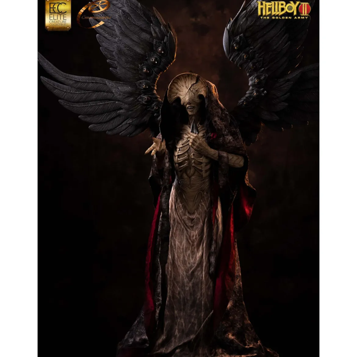 ECC Hellboy II : Les Légions d'or maudites statuette Maquette 1/3 Angel of Death 136 cm