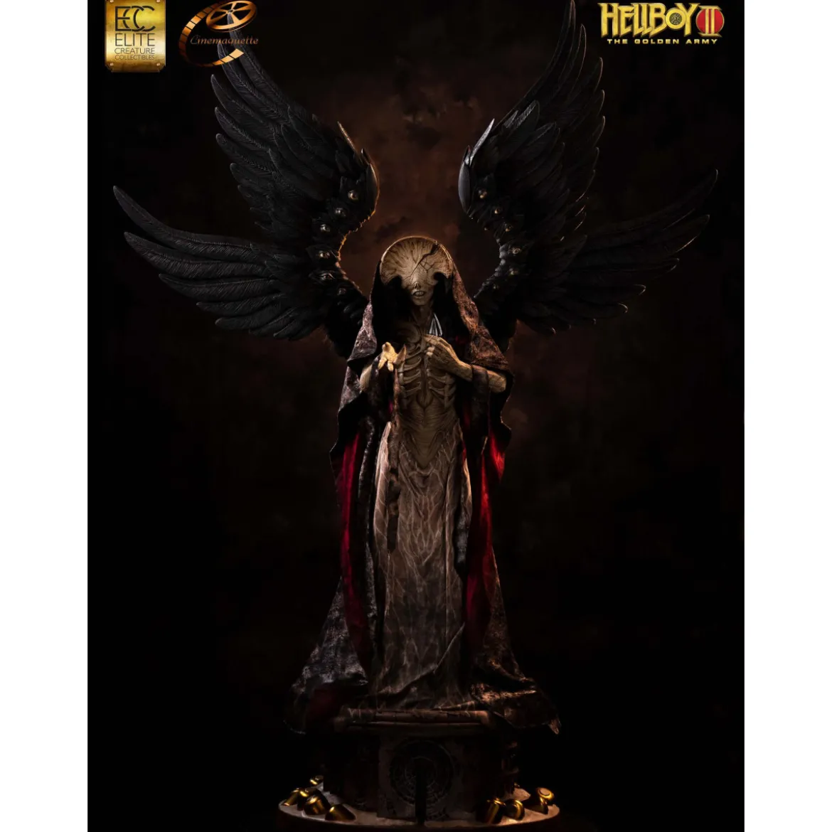 ECC Hellboy II : Les Légions d'or maudites statuette Maquette 1/3 Angel of Death 136 cm
