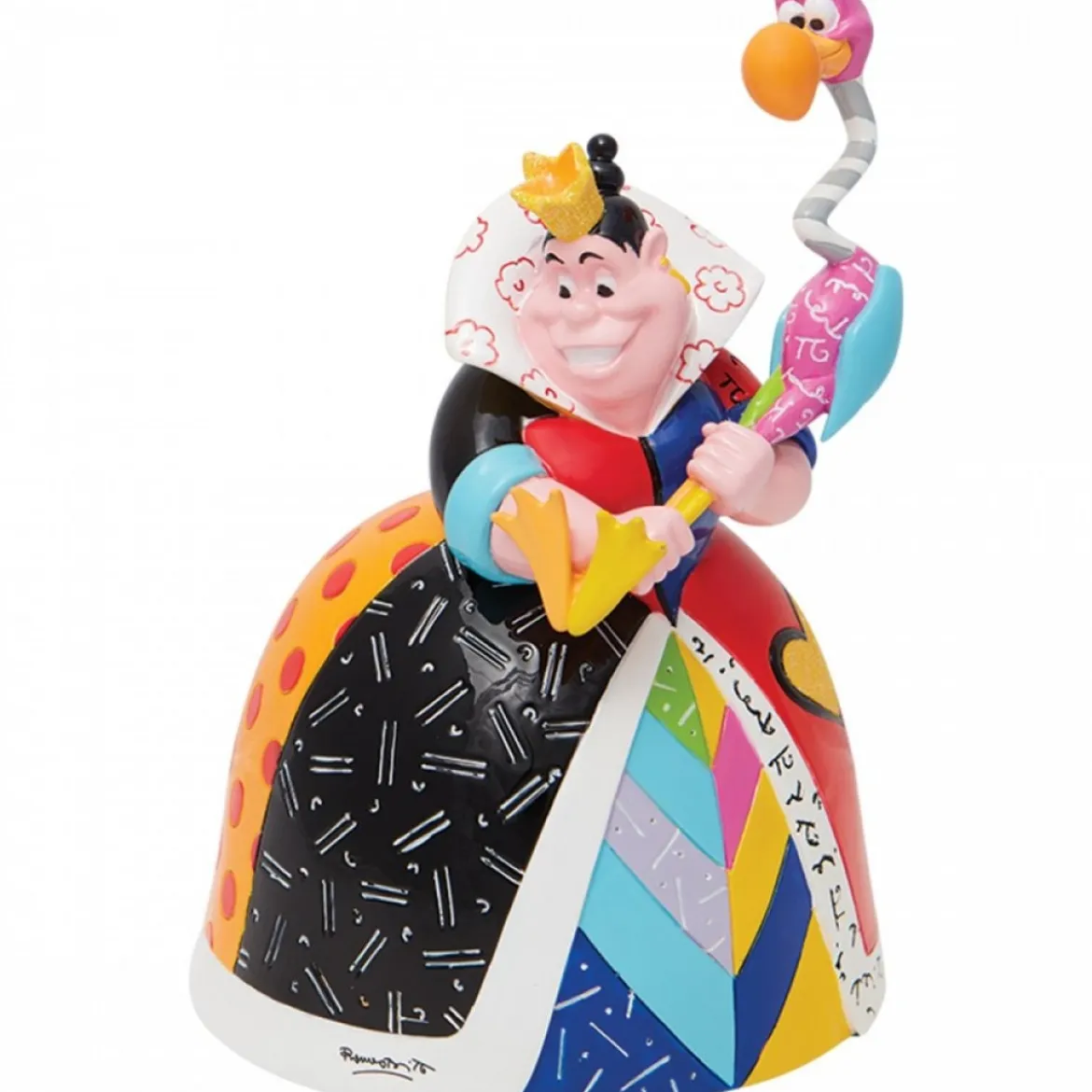 Enesco Disney Britto - Reine de Coeur - Queen of Hearts - Alice au pays des Merveilles