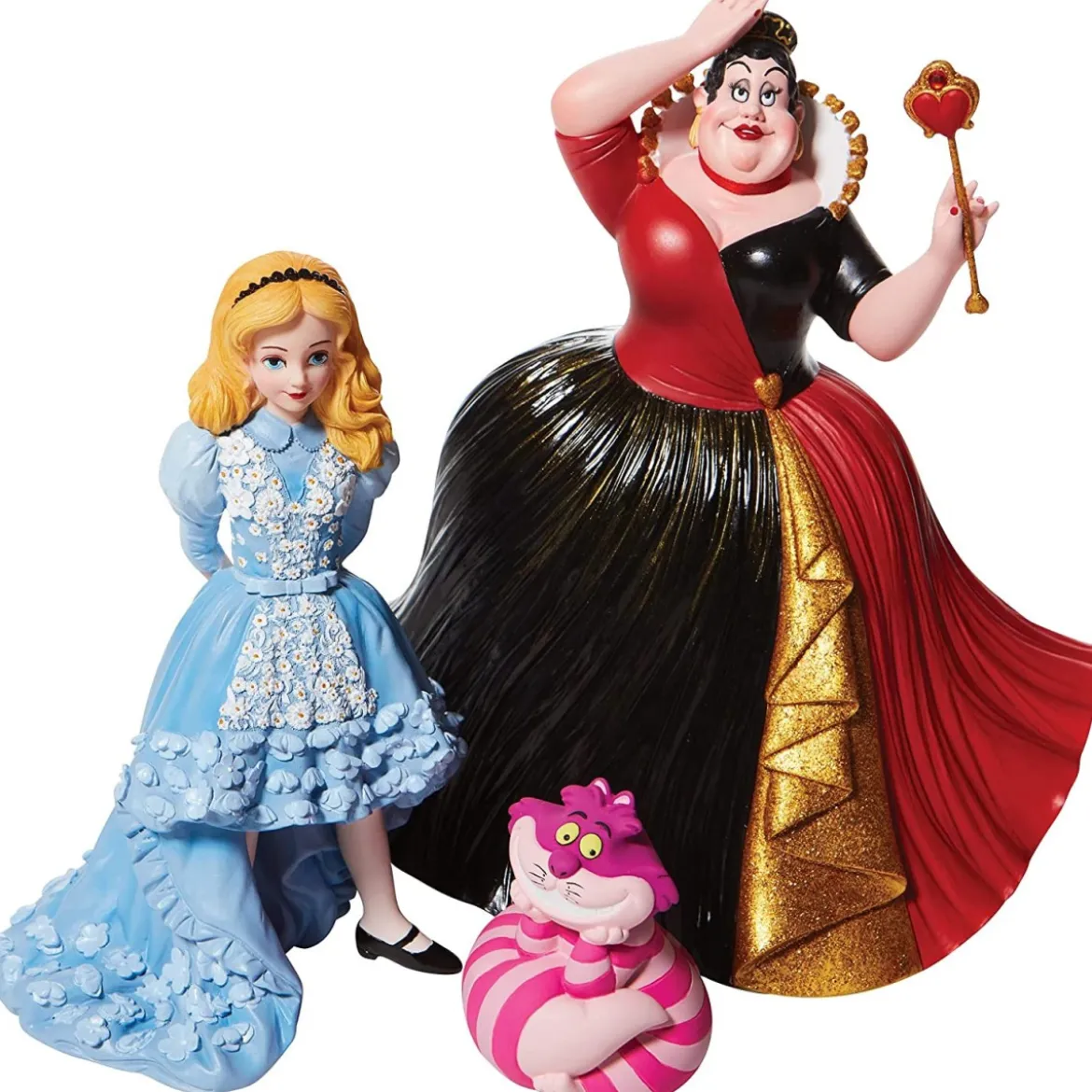 Enesco Disney Haute Couture - Reine de Coeurs - Queen of Hearts - Alice au Pays des Merveilles