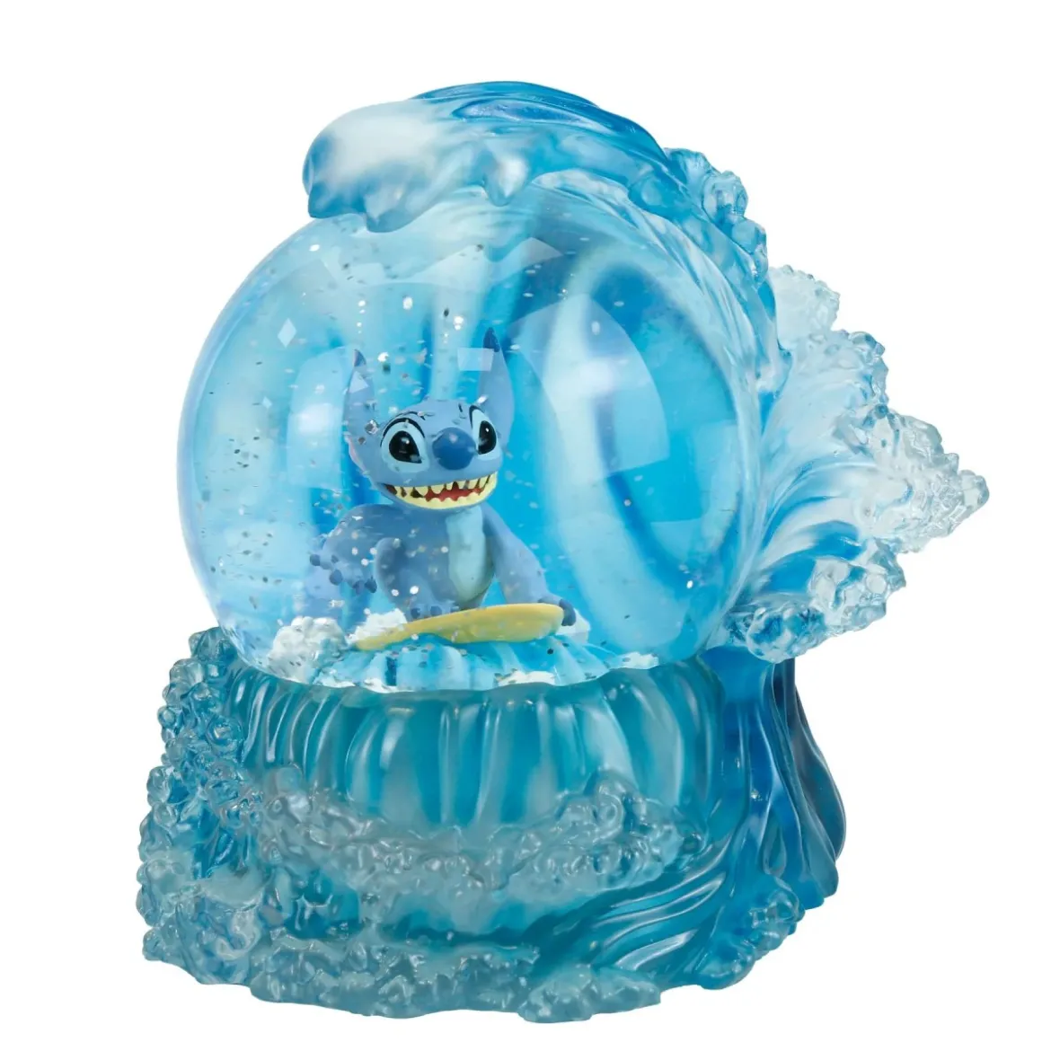 Enesco Disney Lilo & Stitch - Boule à neige Stitch Surfeur