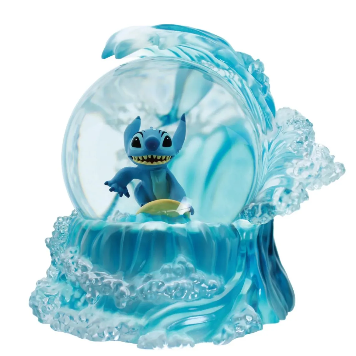 Enesco Disney Lilo & Stitch - Boule à neige Stitch Surfeur