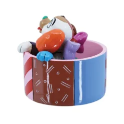 Enesco Disney - Romero Britto Lady 70e Anniversaire mini figurine - La Belle et le Clochard