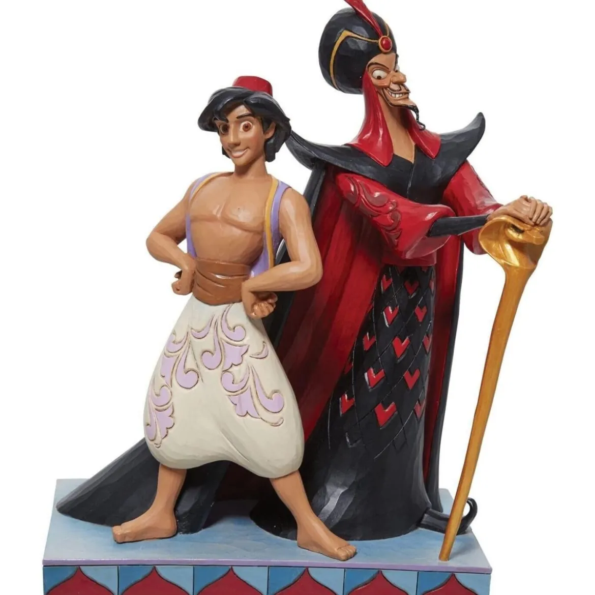 Enesco Disney Traditions - Aladdin - Aladdin & Jafar - Hero vs Villain