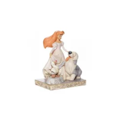 Enesco Disney Traditions - Ariel Spirited Siren - WHITE WOODLAND