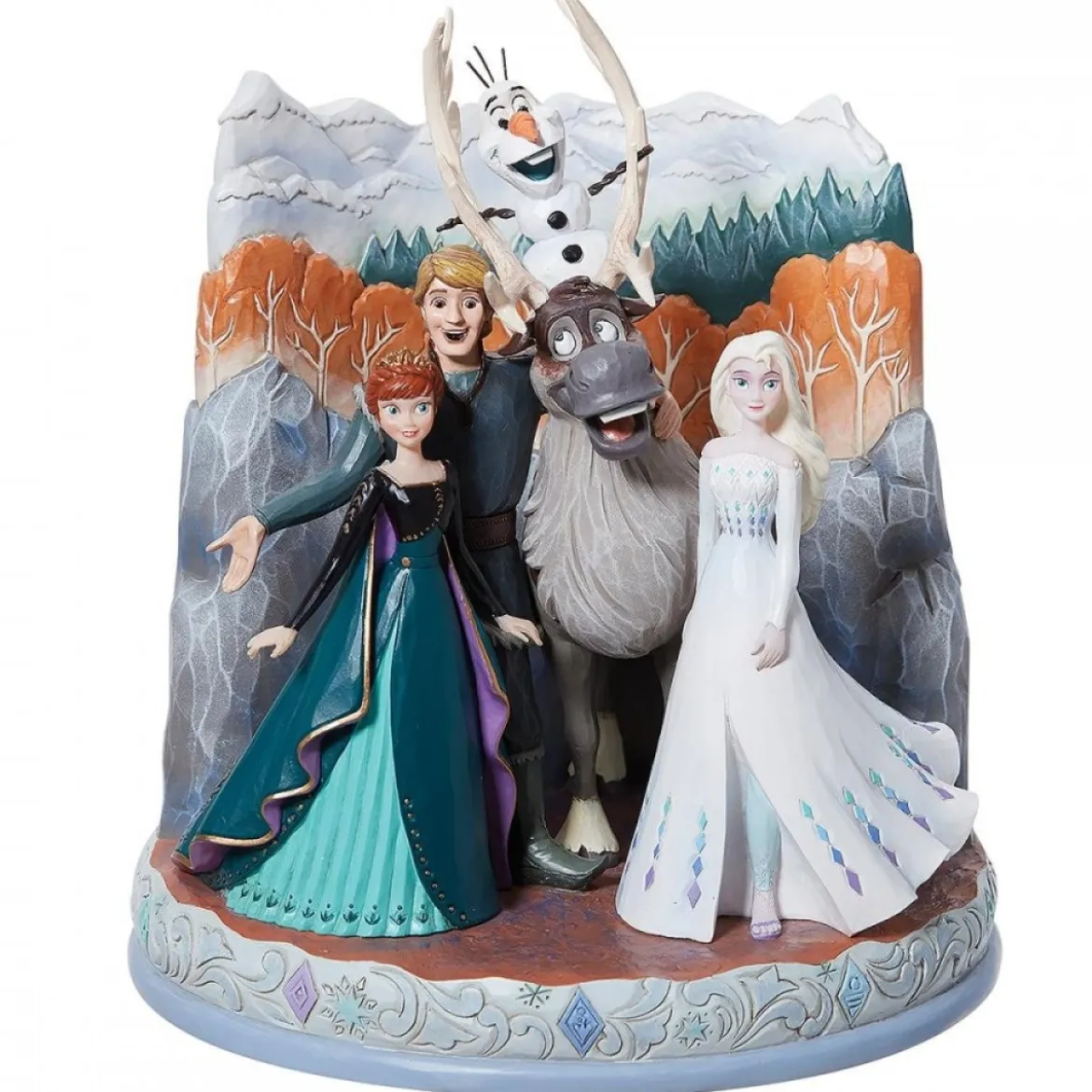 Enesco Disney Traditions by Jim Shore - Carved by Heart - La Reine des Neiges 2
