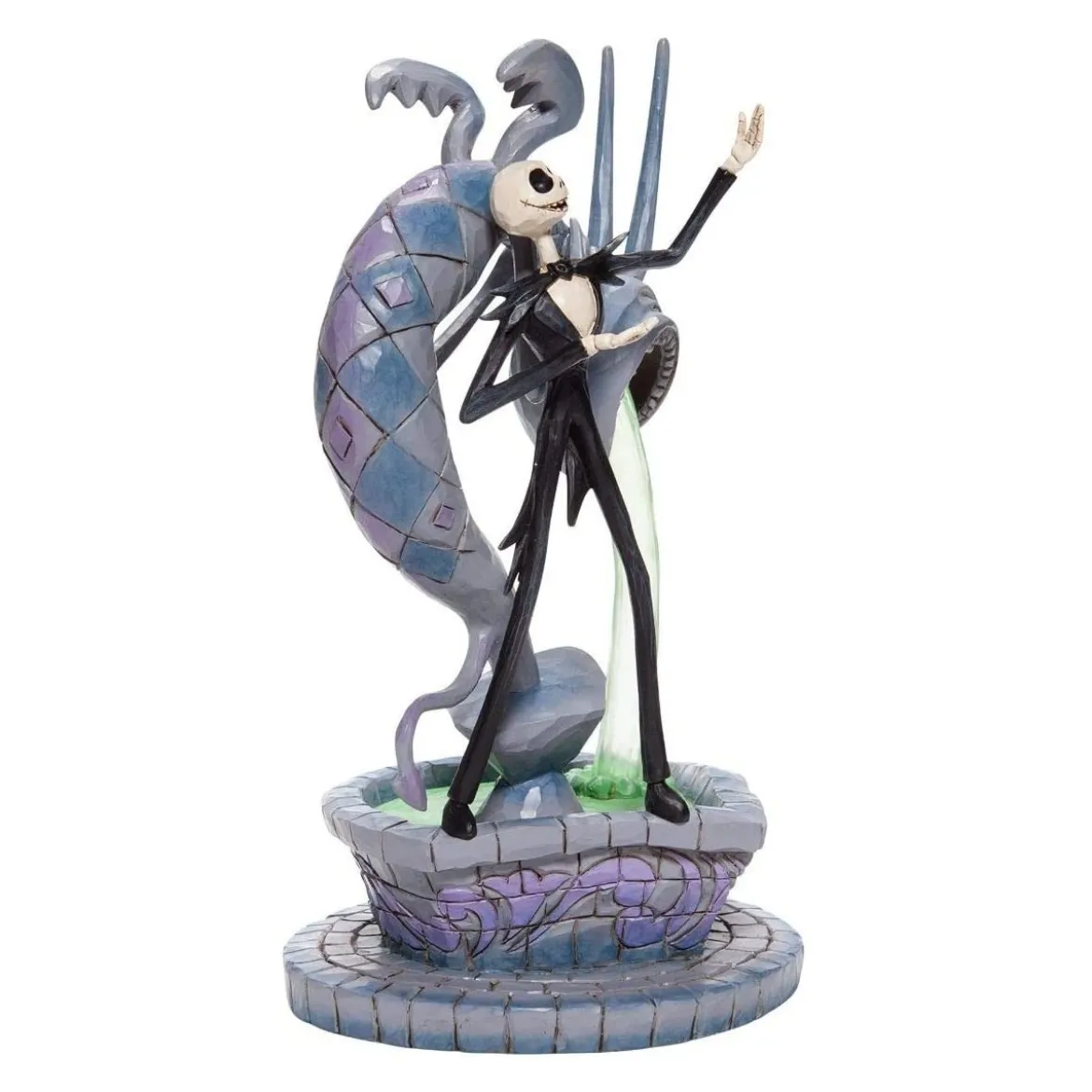Enesco Disney Traditions - Jack Skellington on Fountain
