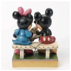 Enesco Disney Traditions - Mickey & Minnie feuilletant un livre
