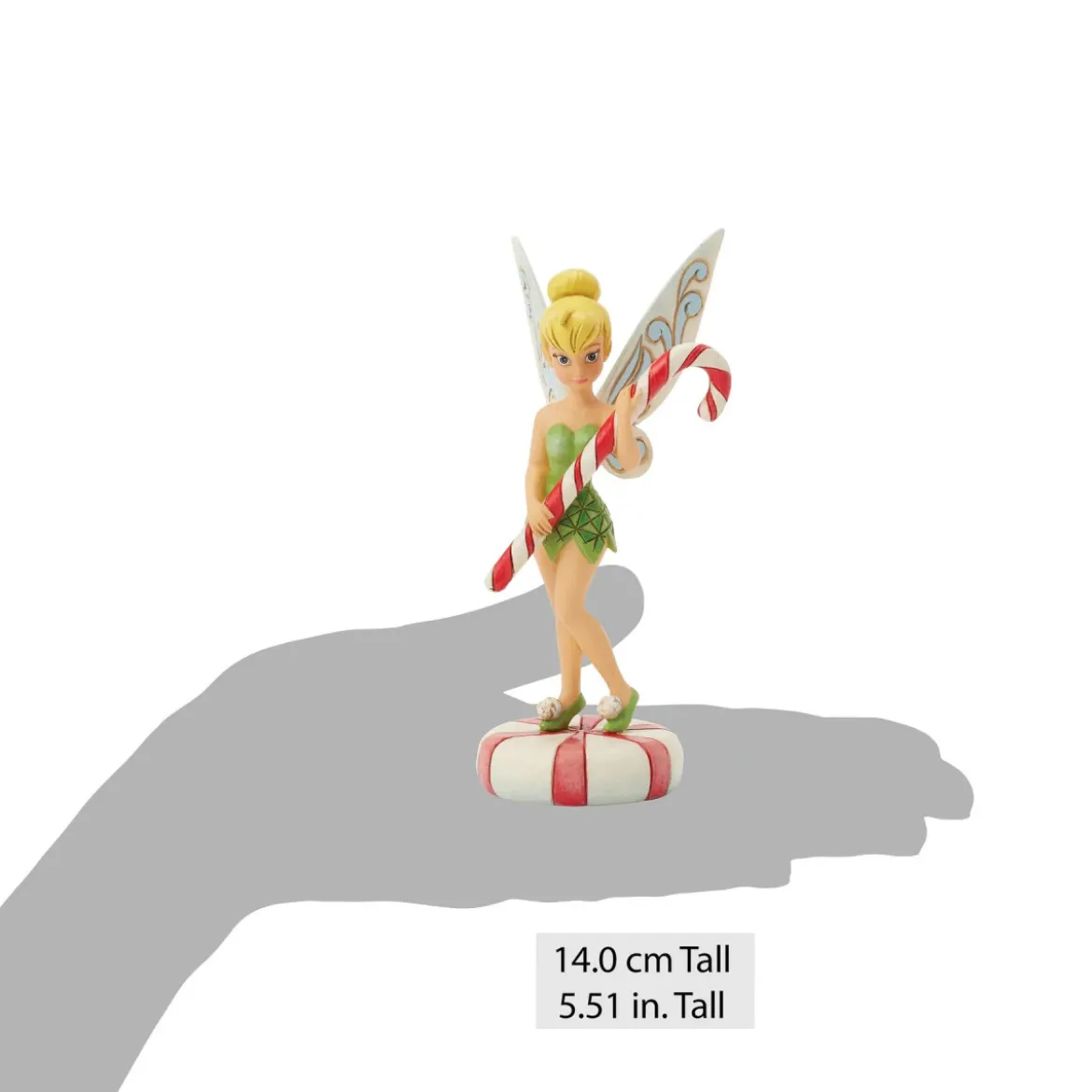 Enesco Disney Traditions Peter Pan - Fée Clochette Canne à Sucre
