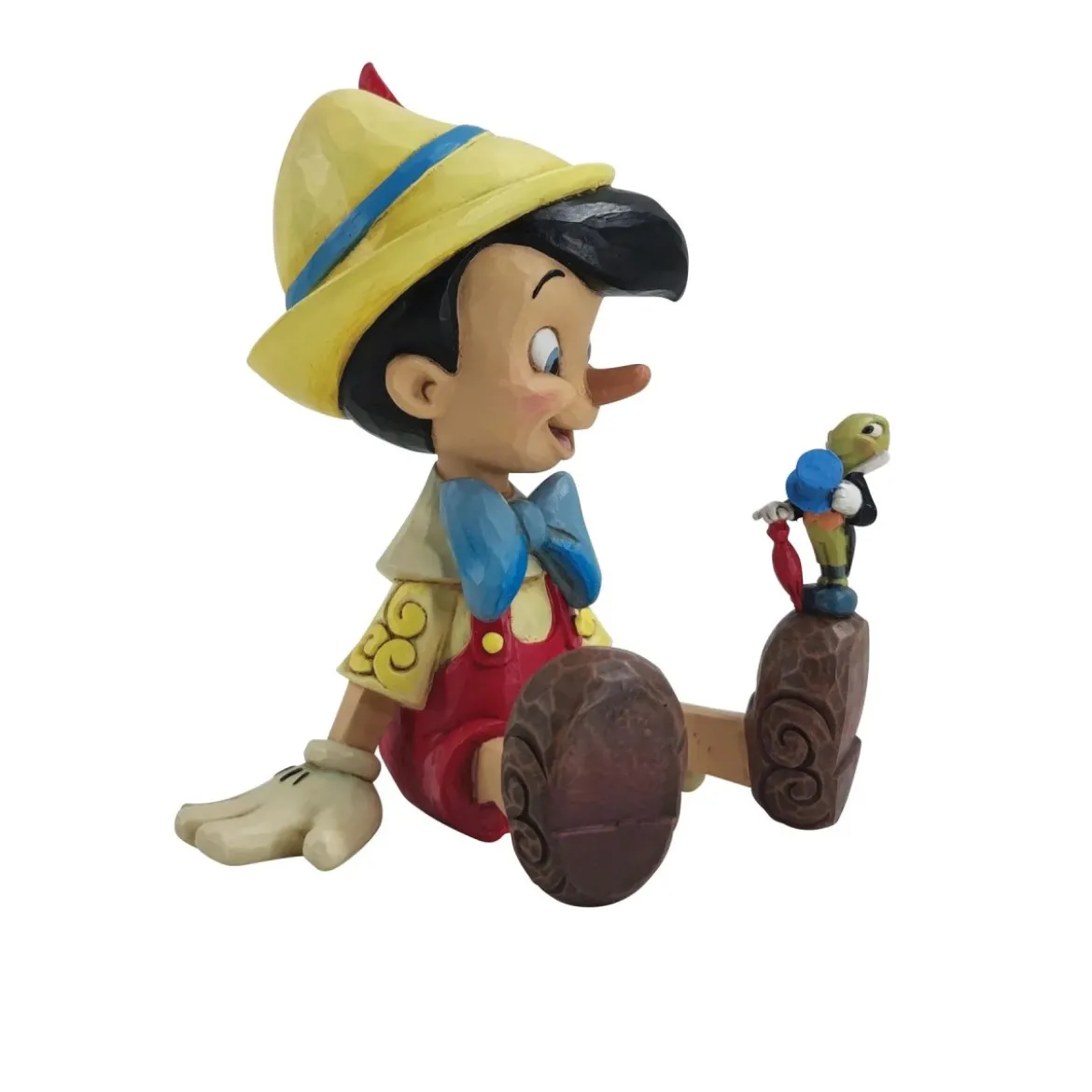 Enesco - Disney Traditions Pinocchio et Jiminy Cricket