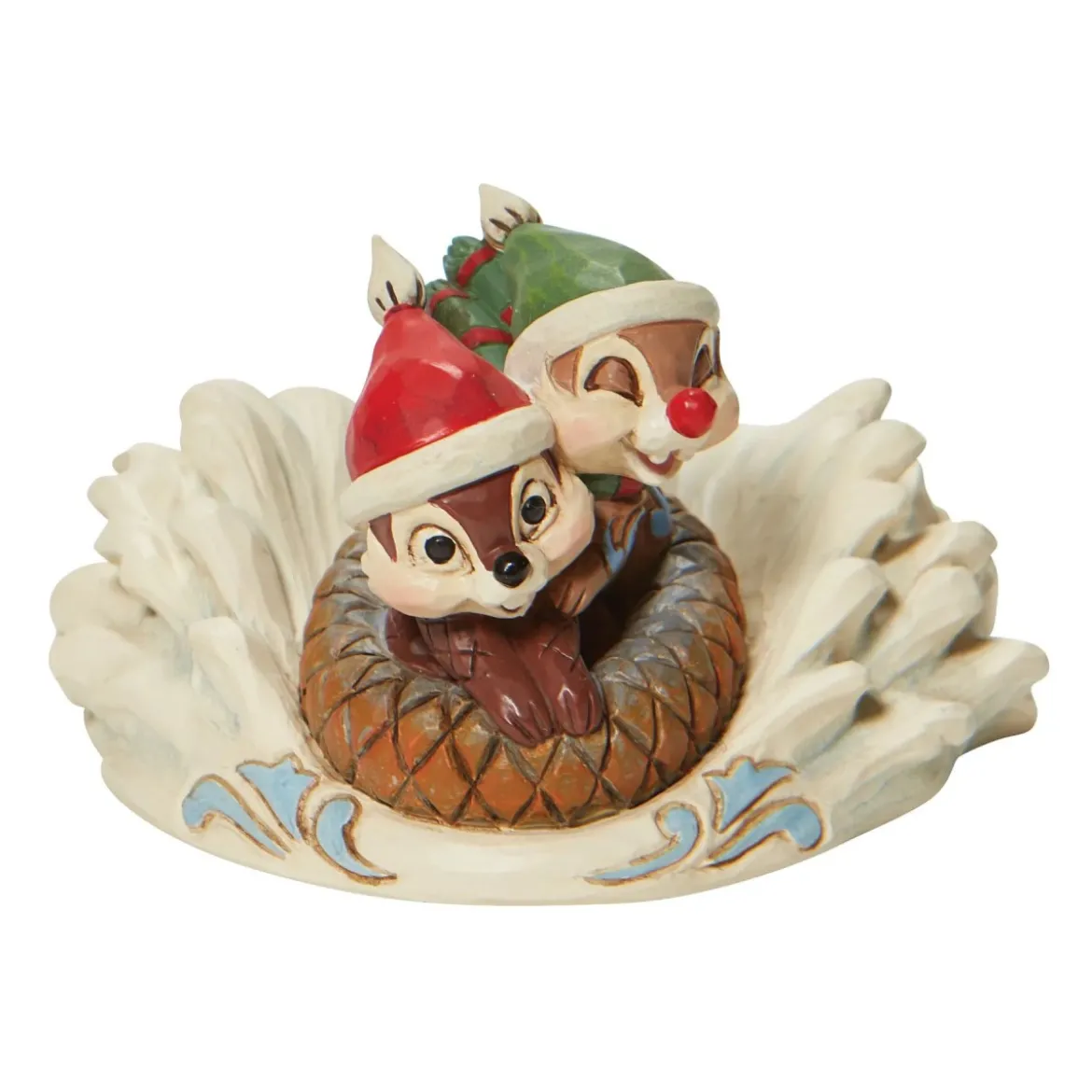 Enesco - Disney Traditions Tic & Tac font de la luge