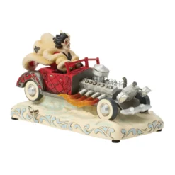 Enesco - les 101 Dalmatiens - Voiture Cruella d'Enfer Musicale - Disney Tradition by Jim Shore