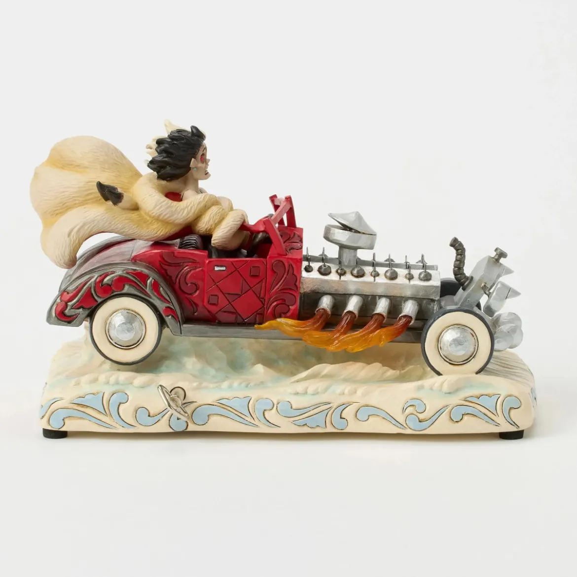Enesco - les 101 Dalmatiens - Voiture Cruella d'Enfer Musicale - Disney Tradition by Jim Shore