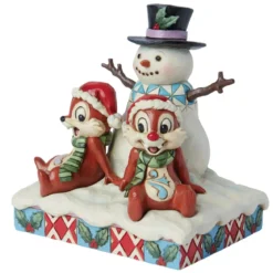 Enesco - Tic & Tac Bonhomme De Neige - Disney Traditions by Jim Shore