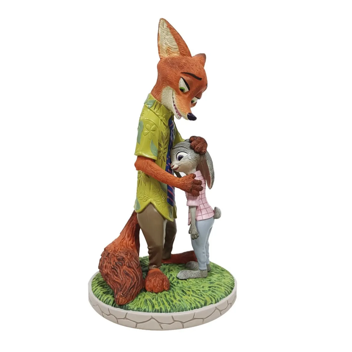 Enesco - Zootopia Nick et Judy HUG ME - Disney Showcase