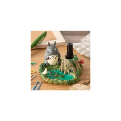 Ensky - Pot à crayon Totoro au bord de la marre - Mon Voisin Totoro - Maison Ghibli