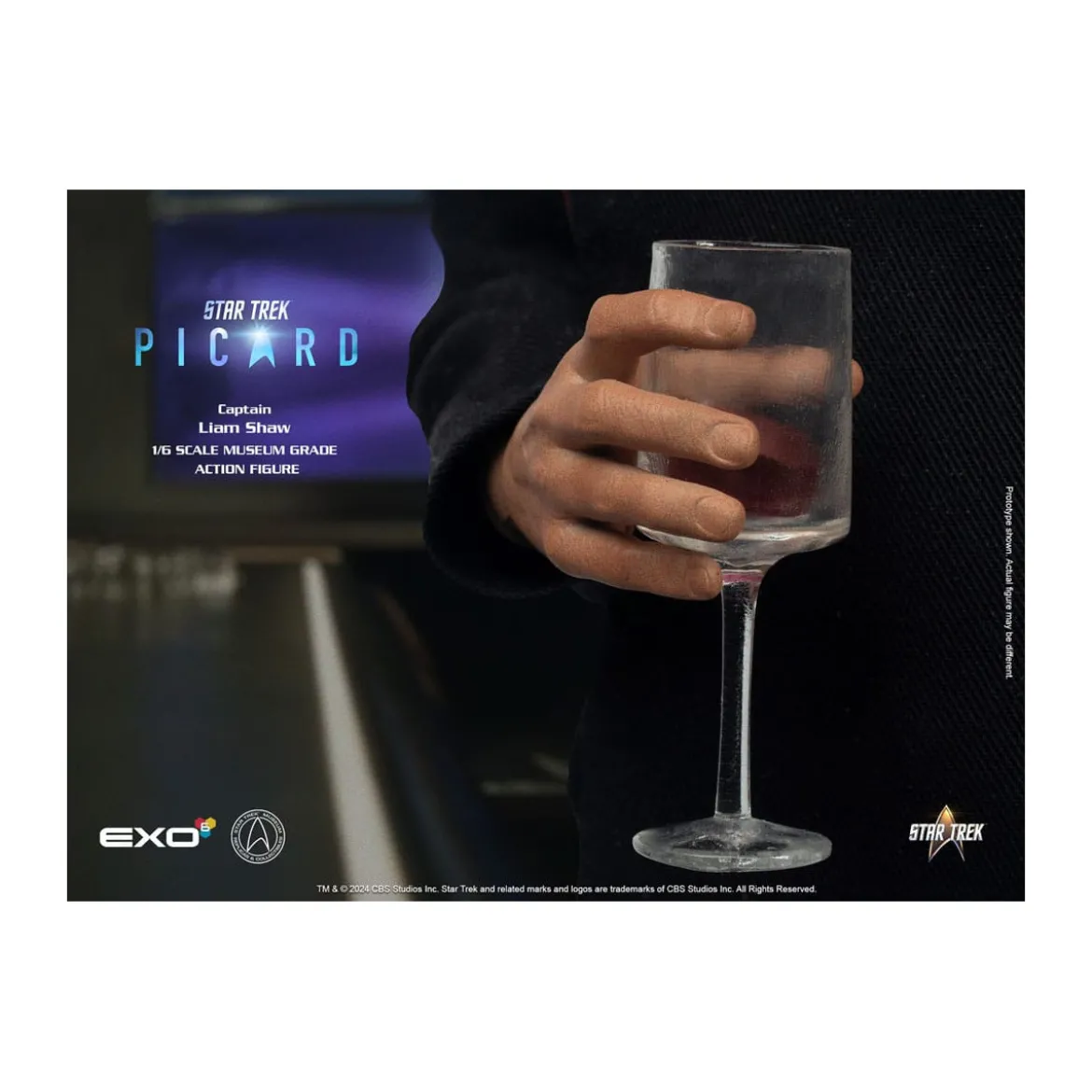 EXO-6 - Star Trek: Picard - Captain Liam Shaw 1:6 Scale Figure