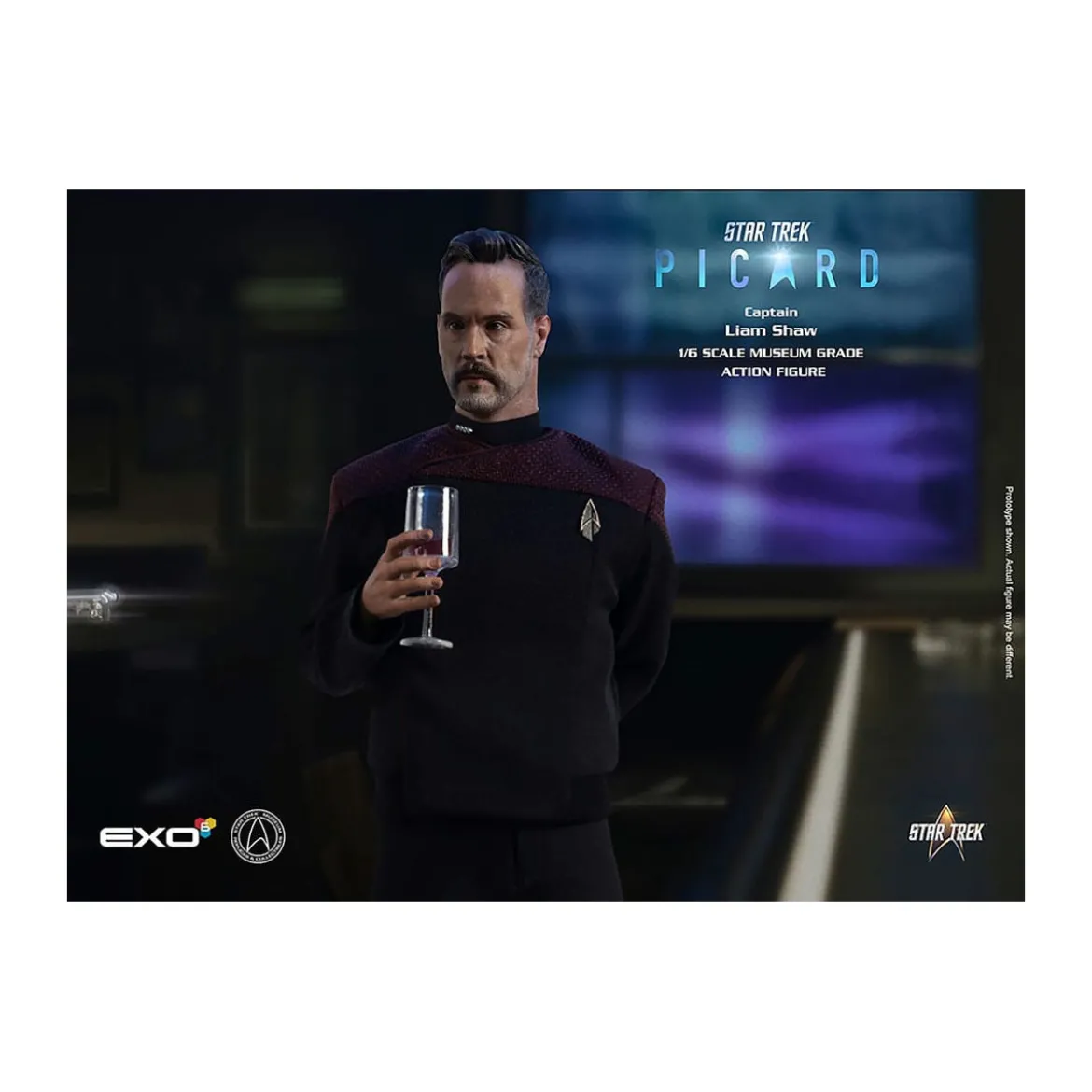EXO-6 - Star Trek: Picard - Captain Liam Shaw 1:6 Scale Figure