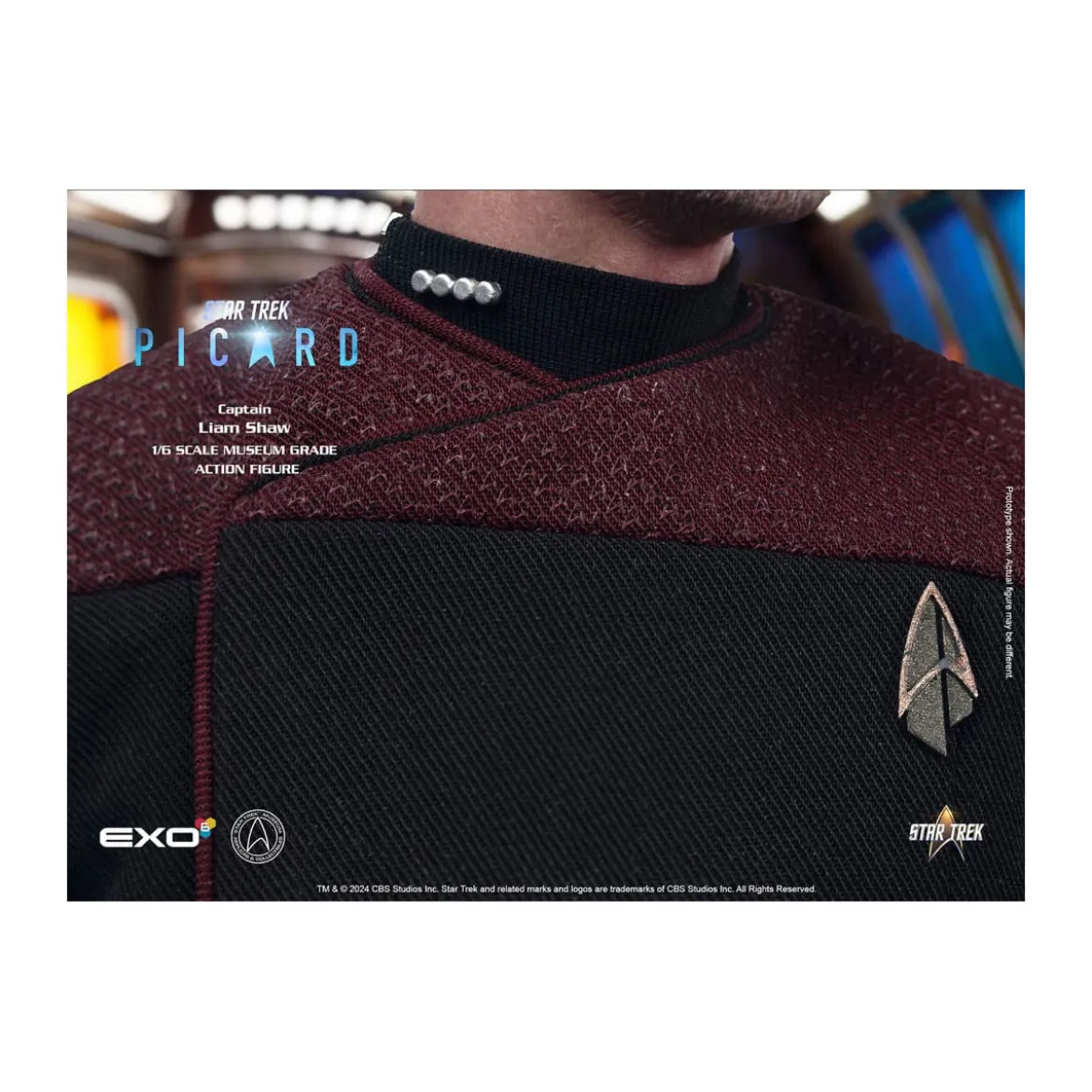 EXO-6 - Star Trek: Picard - Captain Liam Shaw 1:6 Scale Figure