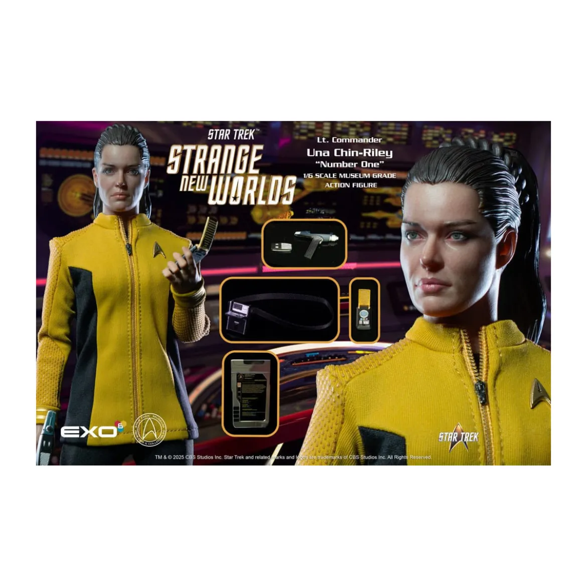 EXO-6 - Star Trek: Strange New Worlds - Lt. Commander Una Chin-Riley 1/6