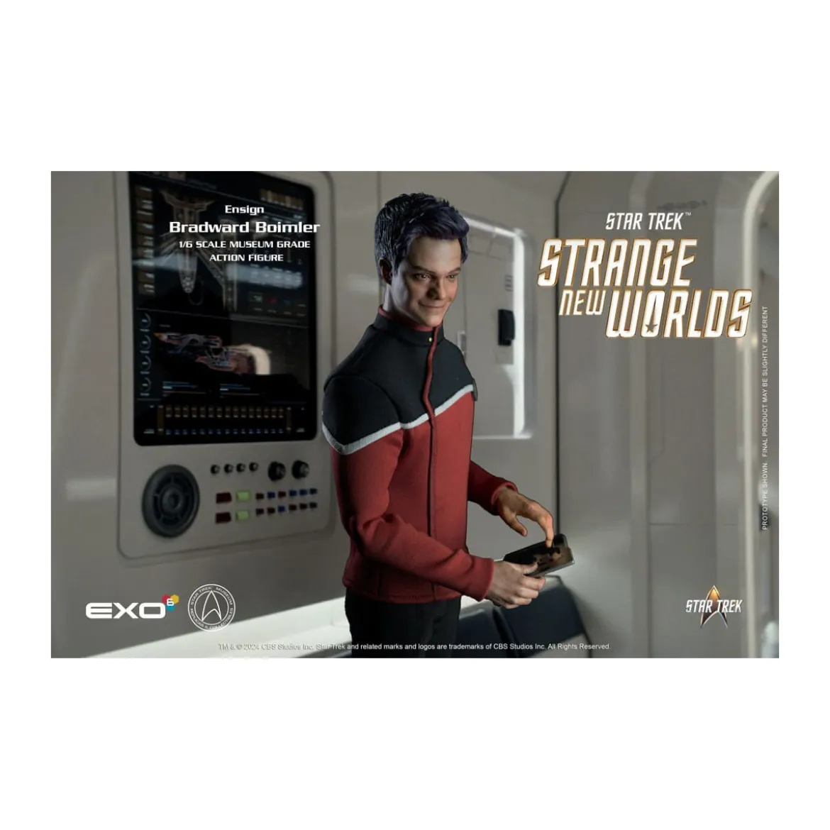 EXO-6 - Star Trek: Strange New Worlds - Ensign Boimler 1:6 Scale Figure